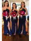 Long Navy Blue Bridesmaid Dresses 99601392