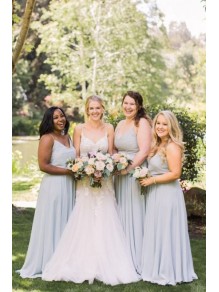A-Line Spaghetti Straps Long Bridesmaid Dresses 99601400 A-Line Spaghetti Straps Long Bridesmaid Dresses 99601400