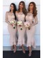 Mermaid Lace long Sleeves Bridesmaid Dresses 99601401