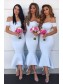 Mermaid Off-the-Shoulder Bridesmaid Dresses 99601402