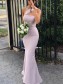 Mermaid One-Shoulder Floor Length Bridesmaid Dresses 99601421 Mermaid One-Shoulder Floor Length Bridesmaid Dresses 99601421