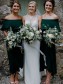 Sheath Off-the-Shoulder Floor Length Bridesmaid Dresses 99601443