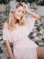 A-Line Off-the-Shoulder Floor Length Bridesmaid Dresses 99601444 A-Line Off-the-Shoulder Floor Length Bridesmaid Dresses 99601444
