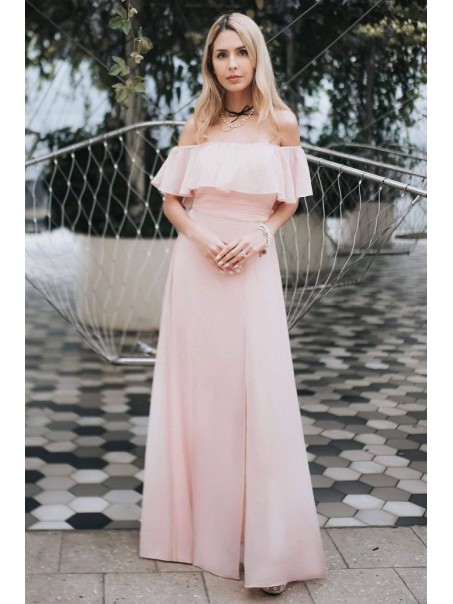 A-Line Off-the-Shoulder Floor Length Bridesmaid Dresses 99601444 A-Line Off-the-Shoulder Floor Length Bridesmaid Dresses 99601444
