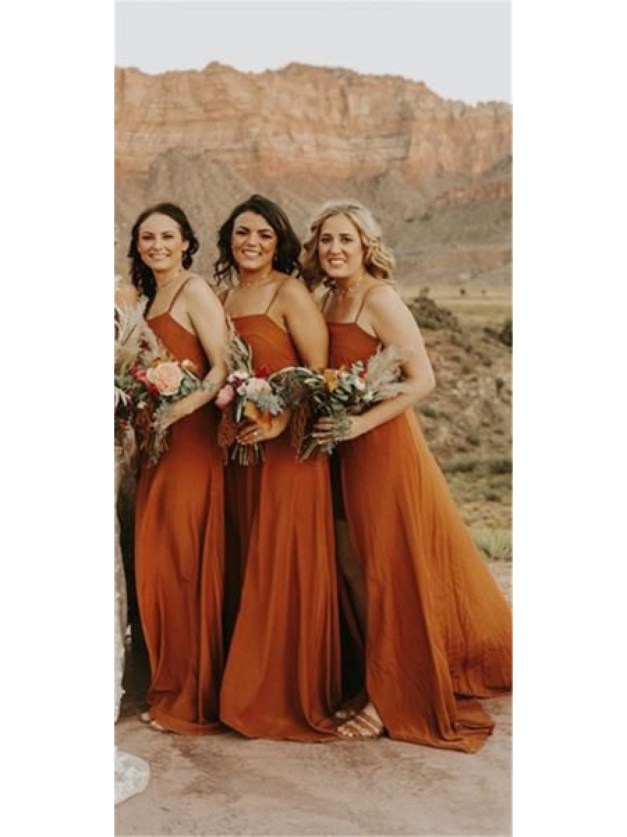 Floor Length Bridesmaid Dresses 