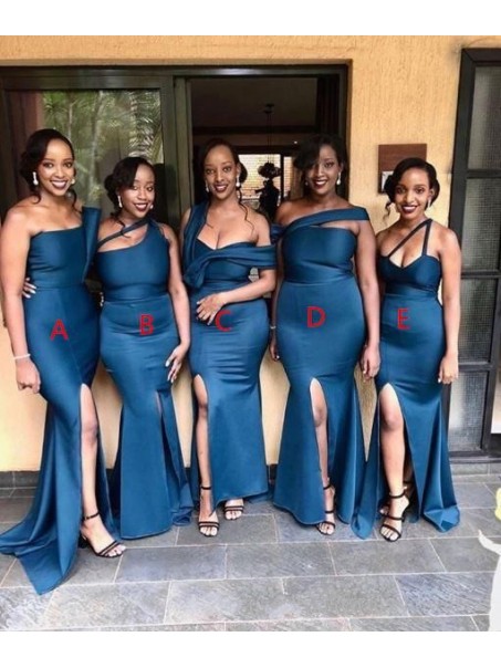 Mermaid Long Floor Length Bridesmaid Dresses 99601452