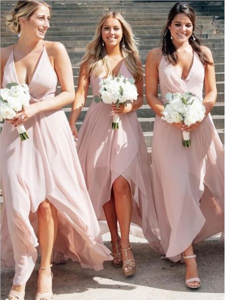 A-Line V-Neck Bridesmaid Dresses 99601453
