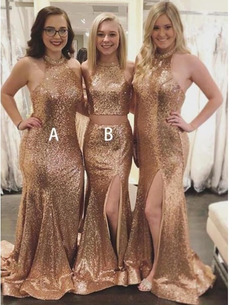 Mermaid Sequins Long Floor Length Bridesmaid Dresses 99601466 Mermaid Sequins Long Floor Length Bridesmaid Dresses 99601466
