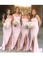 Sheath Long Pink Floor Length Bridesmaid Dresses 99601467 Sheath Long Pink Floor Length Bridesmaid Dresses 99601467