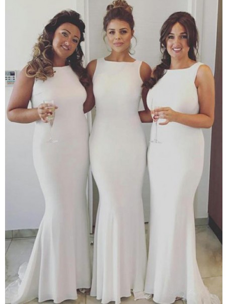 Mermaid Long Floor Length Bridesmaid Dresses 99601473