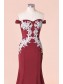 Mermaid Off-the-Shoulder Lace Floor Length Bridesmaid Dresses 99601477