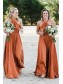 A-Line Long Floor Length Bridesmaid Dresses 99601485