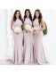 Mermaid Long Floor Length Bridesmaid Dresses 99601489