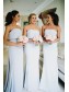 Mermaid Strapless Long Floor Length Bridesmaid Dresses 99601490