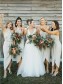 Sheath Halter Bridesmaid Dresses 99601497