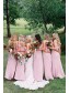 Sheath Spaghetti Straps Floor Length Bridesmaid Dresses 99601498
