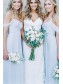 A-Line Chiffon Off-the-Shoulder Floor Length Bridesmaid Dresses 99601506