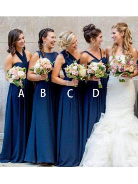 A-Line Long Floor Length Bridesmaid Dresses 99601513