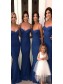 Mermaid Spaghetti Straps Long Floor Length Bridesmaid Dresses 99601524