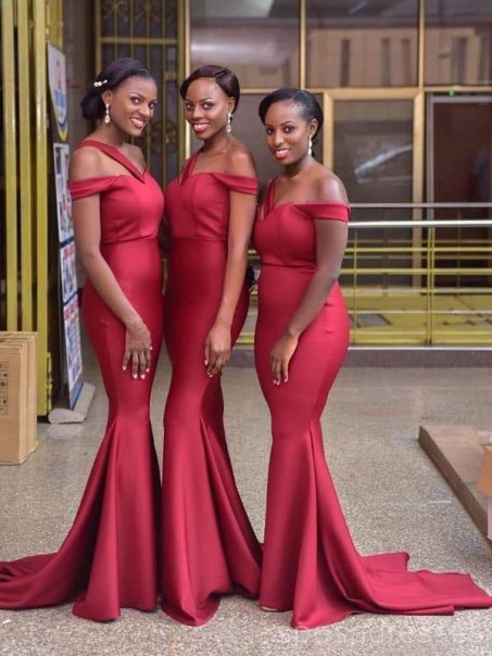 Mermaid Long Floor Length Bridesmaid Dresses 99601526