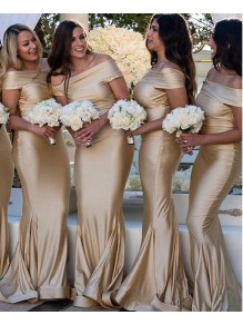 Mermaid Off-the-Shoulder Long Floor Length Bridesmaid Dresses 99601528 Mermaid Off-the-Shoulder Long Floor Length Bridesmaid Dresses 99601528