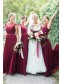 A-Line Beaded Lace and Chiffon Long Floor Length Bridesmaid Dresses 99601530