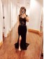 Long Black Lace Prom Evening Formal Dresses 99602004