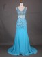 Long Blue Beaded Prom Evening Formal Dresses 99602006
