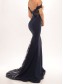 Trumpet/Mermaid Off-the-Shoulder Long Black Lace Prom Evening Formal Dresses 99602008