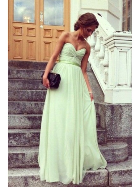 Long Sweetheart Chiffon Bridesmaid Prom Evening Formal Dresses 99602022 Long Sweetheart Chiffon Bridesmaid Prom Evening Formal Dresses 99602022