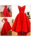 High Low Sweetheart Red Prom Evening Formal Dresses 99602037