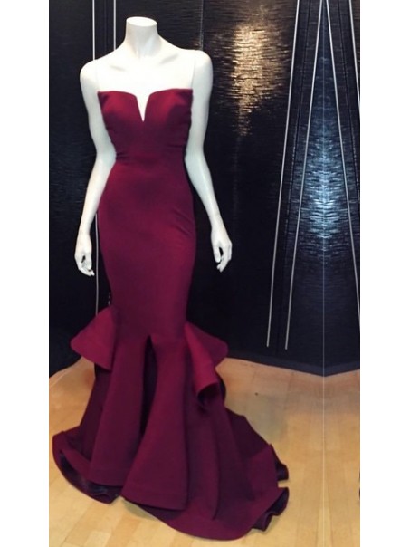 Long Trumpet/Mermaid Prom Evening Formal Dresses 99602039