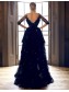 High Low Off-the-Shoulder Lace V-Back Prom Evening Formal Dresses 99602046
