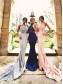 Trumpet/Mermaid Halter Lace Long Prom Evening Formal Dresses 99602054