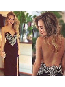 Beaded Sheath See Through Long Prom Evening Formal Dresses 99602068 Beaded Sheath See Through Long Prom Evening Formal Dresses 99602068