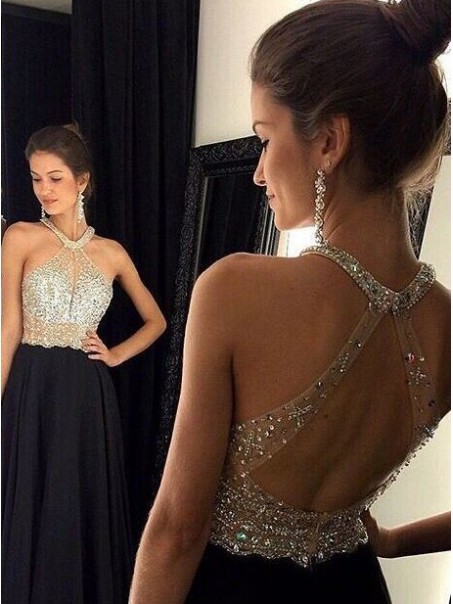 Beaded Long Black Prom Evening Formal Dresses 99602074 Beaded Long Black Prom Evening Formal Dresses 99602074