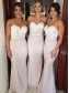 Trumpet/Mermaid Spaghetti Straps Lace Long Prom Evening Formal Bridesmaid Dresses 99602079