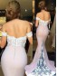 Trumpet/Mermaid Off-the-Shoulder Lace Long Prom Evening Formal Bridesmaid Dresses 99602081 Trumpet/Mermaid Off-the-Shoulder Lace Long Prom Evening Formal Bridesmaid Dresses 99602081