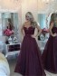 A-Line Beaded Lace See Through Prom Evening Formal Dresses 99602096