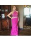 Beaded Lace Appliques Mermaid Long Prom Formal Evening Party Dresses 996021002