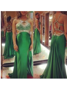 Long Green Beaded Prom Formal Evening Party Dresses 996021004 Long Green Beaded Prom Formal Evening Party Dresses 996021004