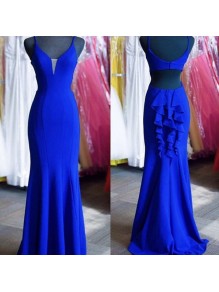 Mermaid Long Blue Prom Formal Evening Party Dresses 996021007 Mermaid Long Blue Prom Formal Evening Party Dresses 996021007