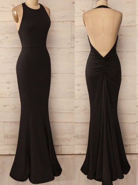Long Black Halter Mermaid Prom Formal Evening Party Dresses 996021008 Long Black Halter Mermaid Prom Formal Evening Party Dresses 996021008