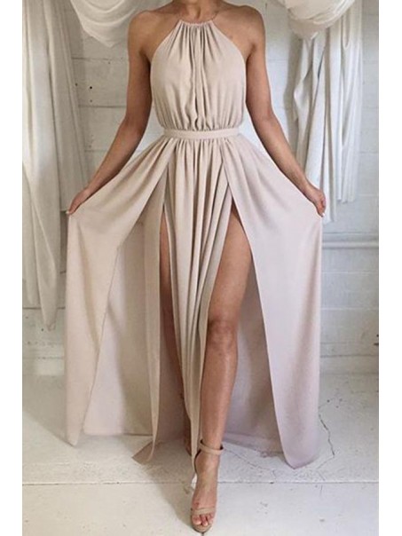 Halter Chiffon Long Prom Formal Evening Party Dresses 996021013 Halter Chiffon Long Prom Formal Evening Party Dresses 996021013