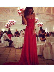 Long Red Prom Formal Evening Party Dresses 996021025