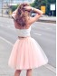 Two Pieces Short Homecoming Cocktail Graduation Prom Formal Evening Party Dresses 996021069