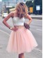 Two Pieces Short Homecoming Cocktail Graduation Prom Formal Evening Party Dresses 996021069