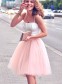 Two Pieces Short Homecoming Cocktail Graduation Prom Formal Evening Party Dresses 996021069
