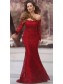 Long Sleeves Mermaid Off-the-Shoulder Lace Prom Formal Evening Party Dresses 996021112