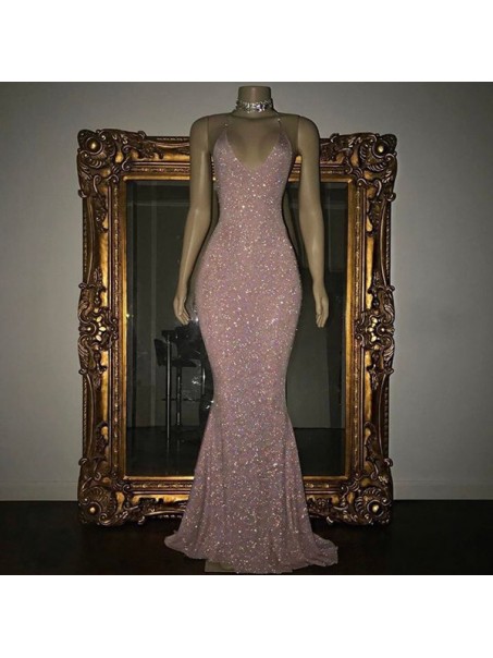 Mermaid V-Neck Sequins Long Prom Formal Evening Party Dresses 996021115 Mermaid V-Neck Sequins Long Prom Formal Evening Party Dresses 996021115
